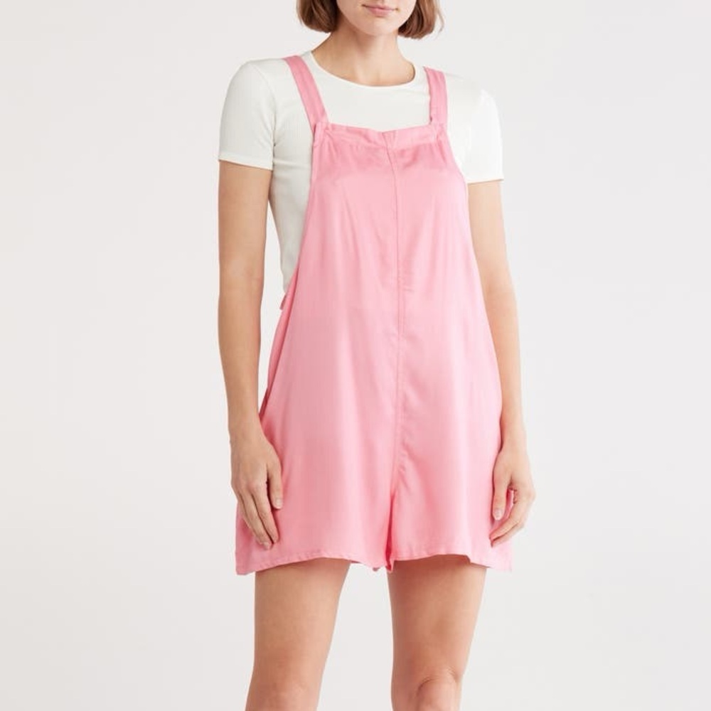 Billabong Pink Pipeline Romper Small